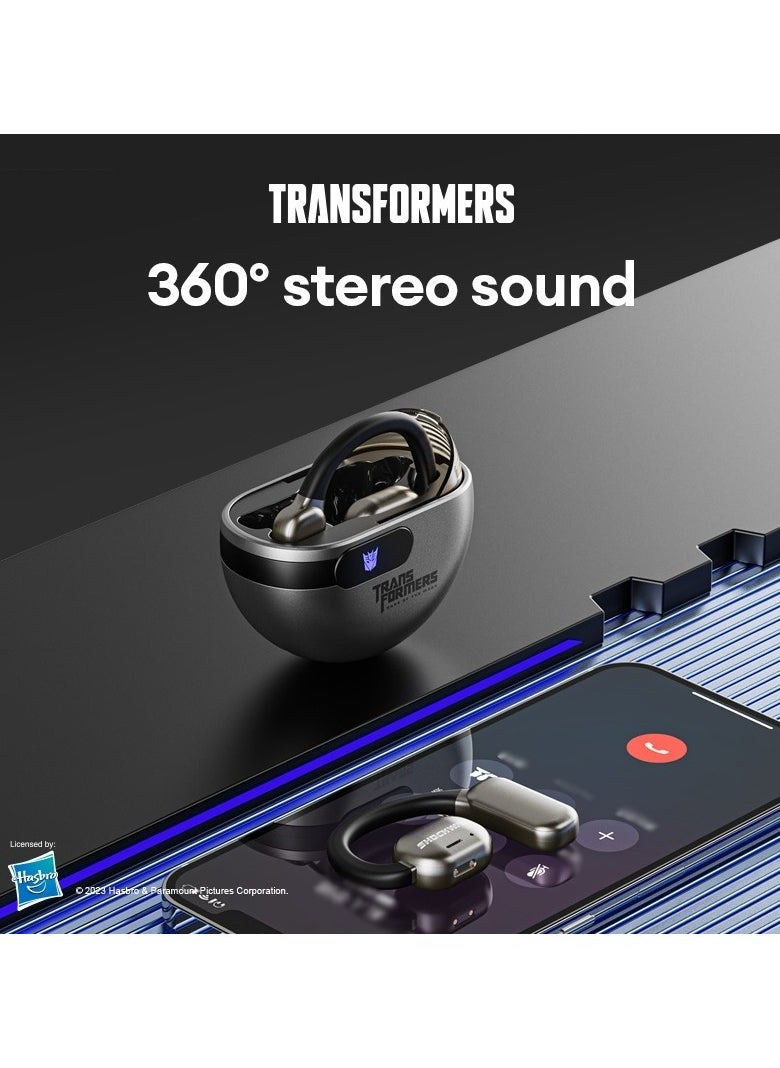 TRANSFORMERS Transformers TF-T09 TWS Wireless Headphones Bluetooth 5.3 Yellow Game Sports  - Image 3