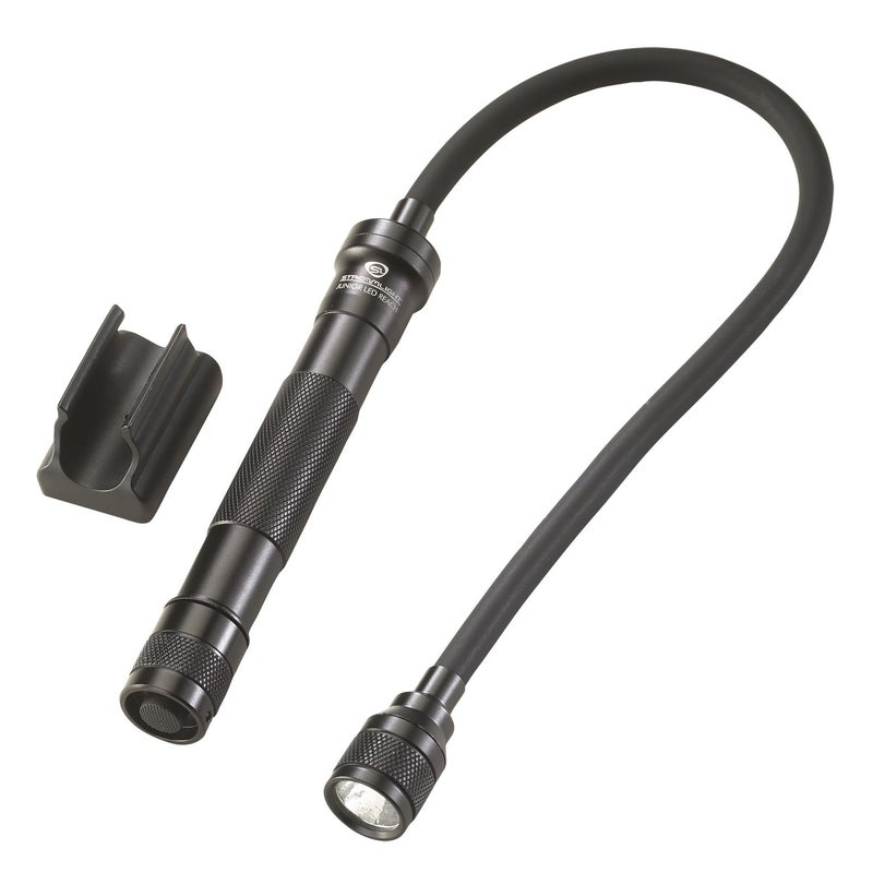 Streamlight 71600 Jr. Reach LED 115-Lumen Handheld Flashlight With Flexible Extension Cable and two (2) AA Alkaline Batteries, Black - Image 3
