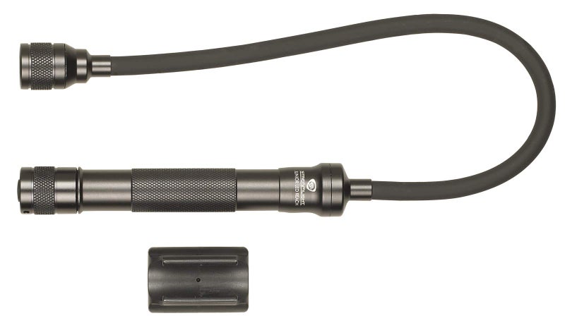 Streamlight 71600 Jr. Reach LED 115-Lumen Handheld Flashlight With Flexible Extension Cable and two (2) AA Alkaline Batteries, Black - Image 2