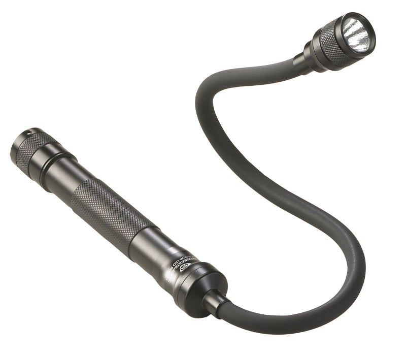 Streamlight 71600 Jr. Reach LED 115-Lumen Handheld Flashlight With Flexible Extension Cable and two (2) AA Alkaline Batteries, Black - Image 5