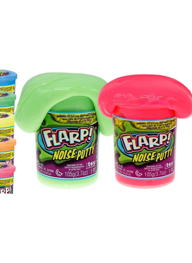 Ja-Ru Flarp Noise Putty Scented Squishy Sensory Toys For Easter, Autism Stress Toy, Great Party Favors Fidget For Kids And Adults Boys & Girls. (2 Units Assorted) 41-2P - Image 1