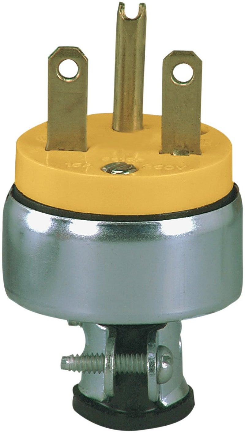 Eaton 2866 15 Amp 250V 6-15 Heavy Duty Grade Armored Plug