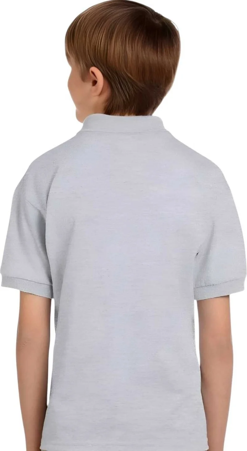Tezzgelsin 3-Piece Boys Cotton Polo Collar T-Shirt Daily and School Uniform School T-Shirt