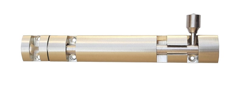 KURIC KURIC Premium Stainless Steel Tower Bolt 6 Inch Tower Bolt for Main Door and Bathroom Kundi Door Latch for Bedroom Chitakni Tower Bolt for Home Offices Doors Windows SS Finish Pack of 12  - Image 4