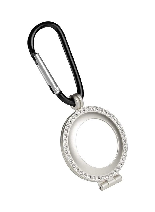 NIBEMINENT Protective Case For Apple AirTags Silver  - Image 1