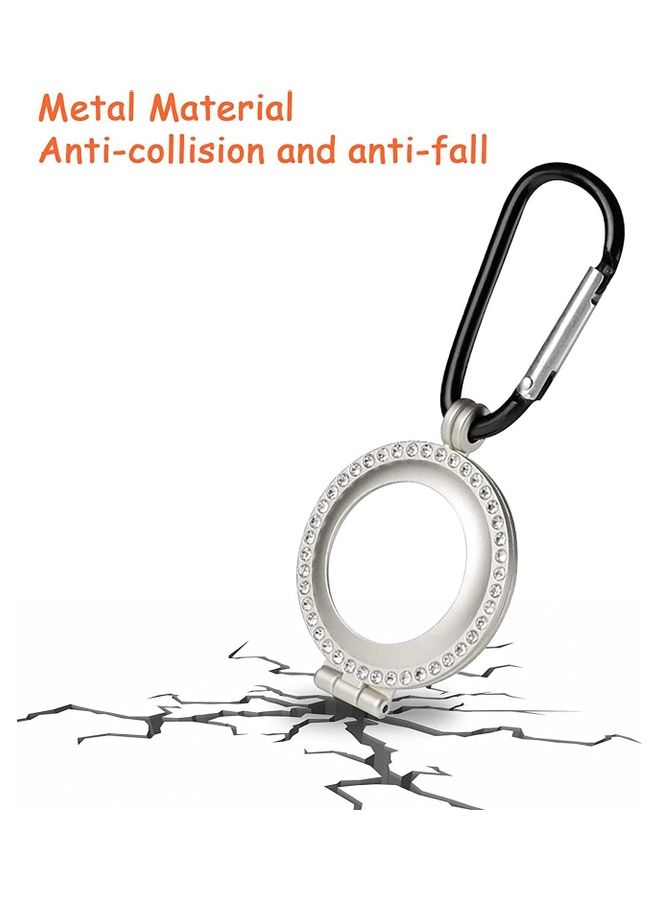 NIBEMINENT Protective Case For Apple AirTags Silver  - Image 3