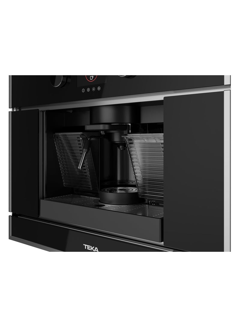TEKA CLC 835 Multi capsule and ground built-in coffee machine  19 bar pump pressure 0.8 L 2200 W 40589513 Black Glass with StainlessSteel frame - Image 3