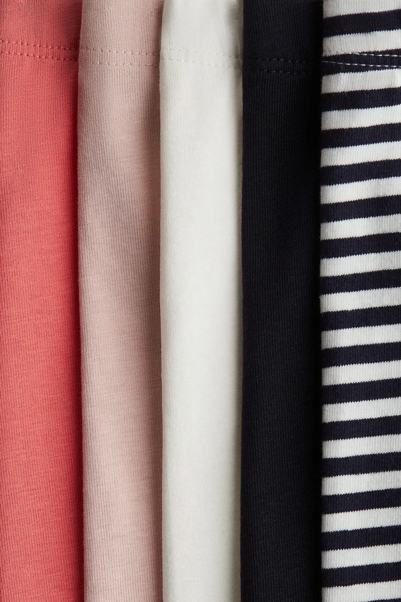 H&M 5-pack cotton cycling shorts