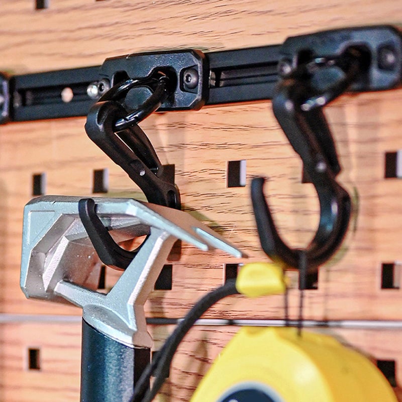 Heavy Duty Adjustable Carabiner Hanger 21mm For Outdoor Camping Bag Hook Storage - Image 4