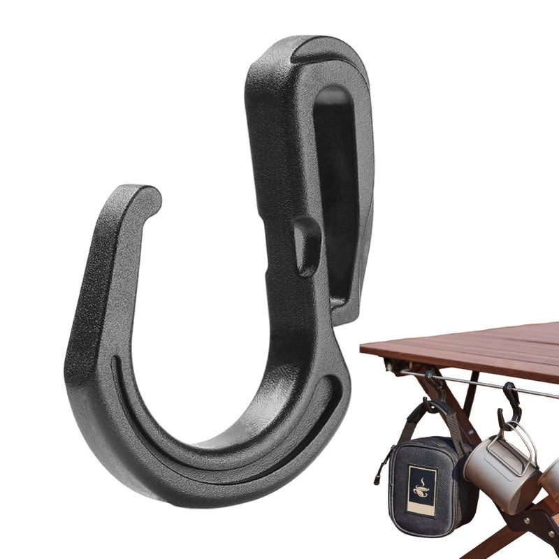 Heavy Duty Adjustable Carabiner Hanger 21mm For Outdoor Camping Bag Hook Storage - Image 2