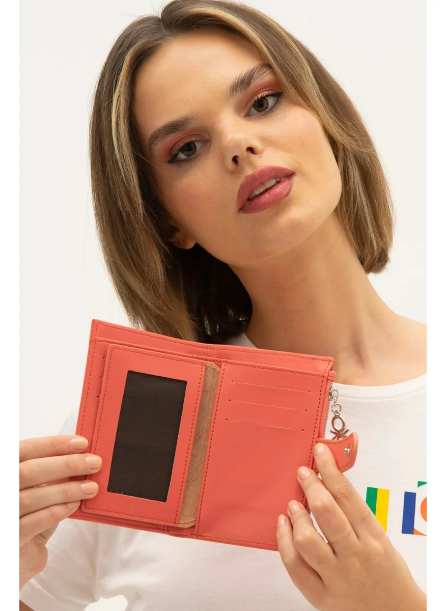 يونايتد كولورز أوف بينتيون Benetton Women's Wallet Coral BNT1300