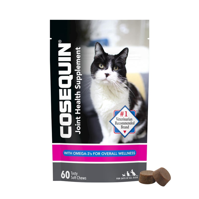 Nutramax Laboratories Nutramax 60 Count Cosequin Capsules for Cats Soft Chews - Image 1