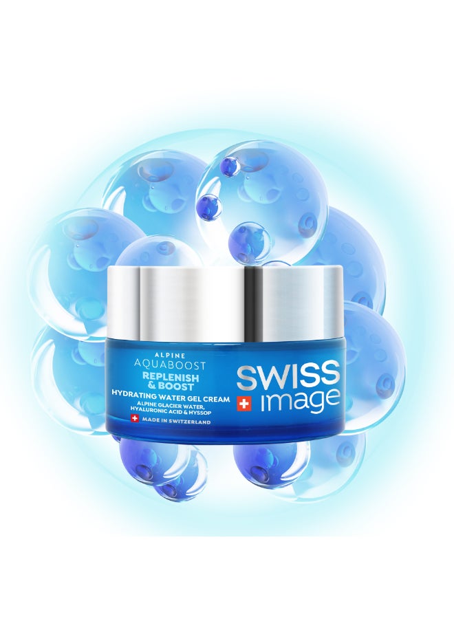 SWISS image Aquaboost  Hydrating Water Gel Cream 50Ml X 2 - Image 1
