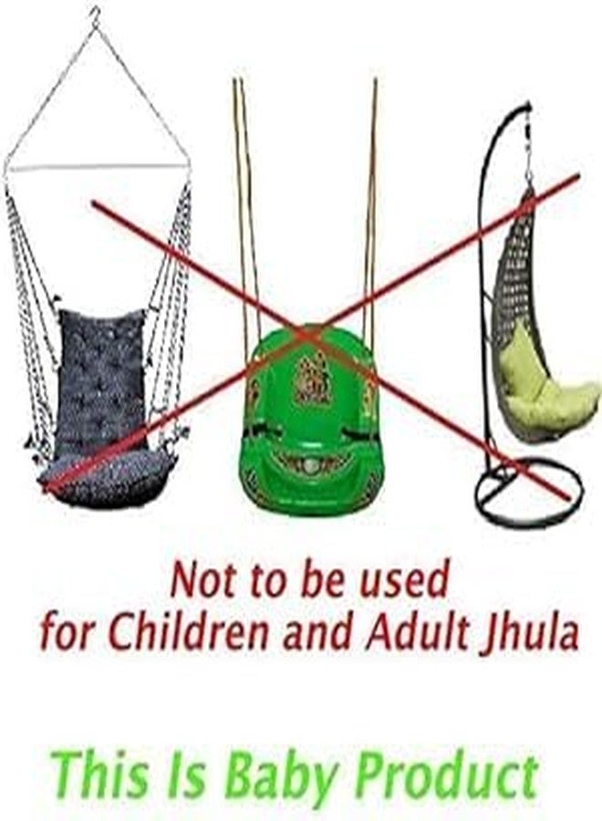 SJ SHINE Spring for Baby Hanging Cradle Stainless Steel Heavy Action Spring, Infant Jhula Swing Stainless Steel Spring Set Triangle, thottil kambi Hook, jhoola, palna, jula, Swings (Triangle-20 kg) - Image 5