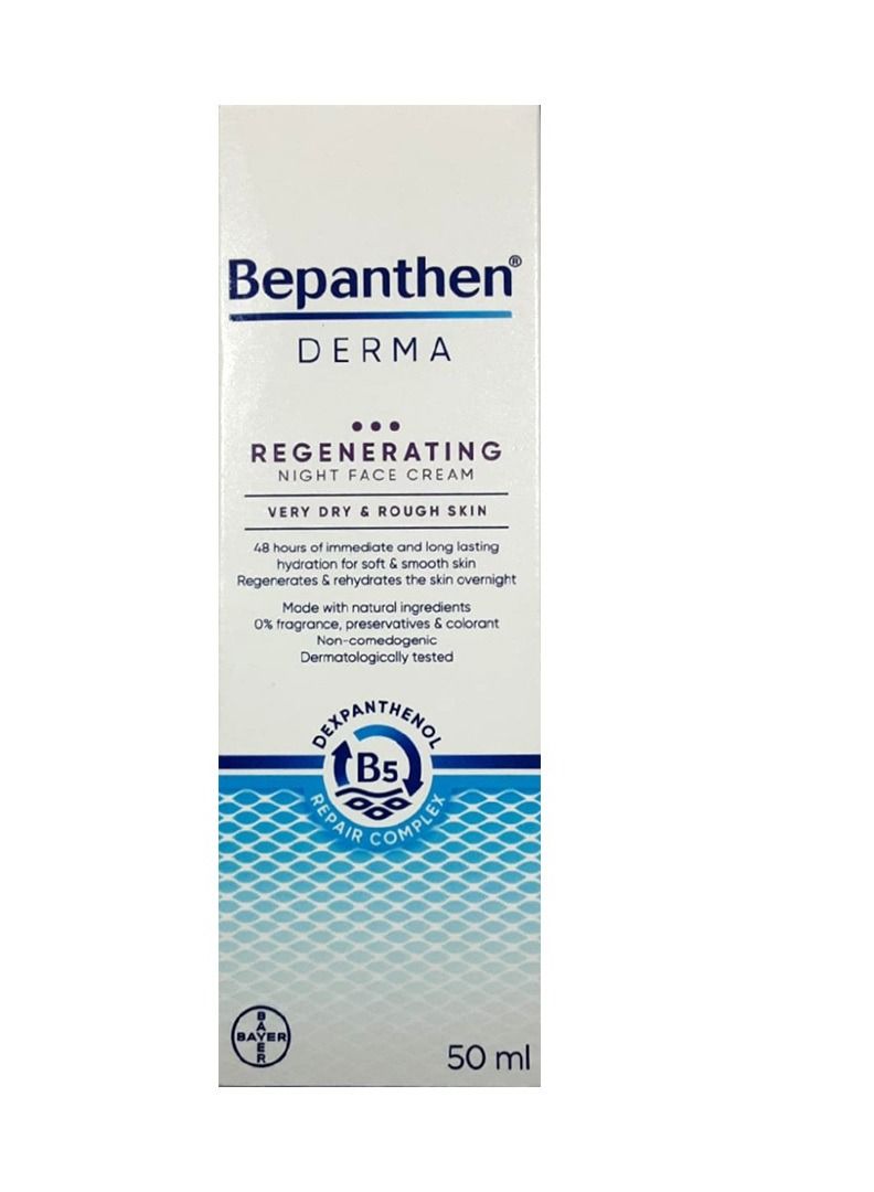 Bepanthen Derma Regenerating Night Face Cream 50Ml