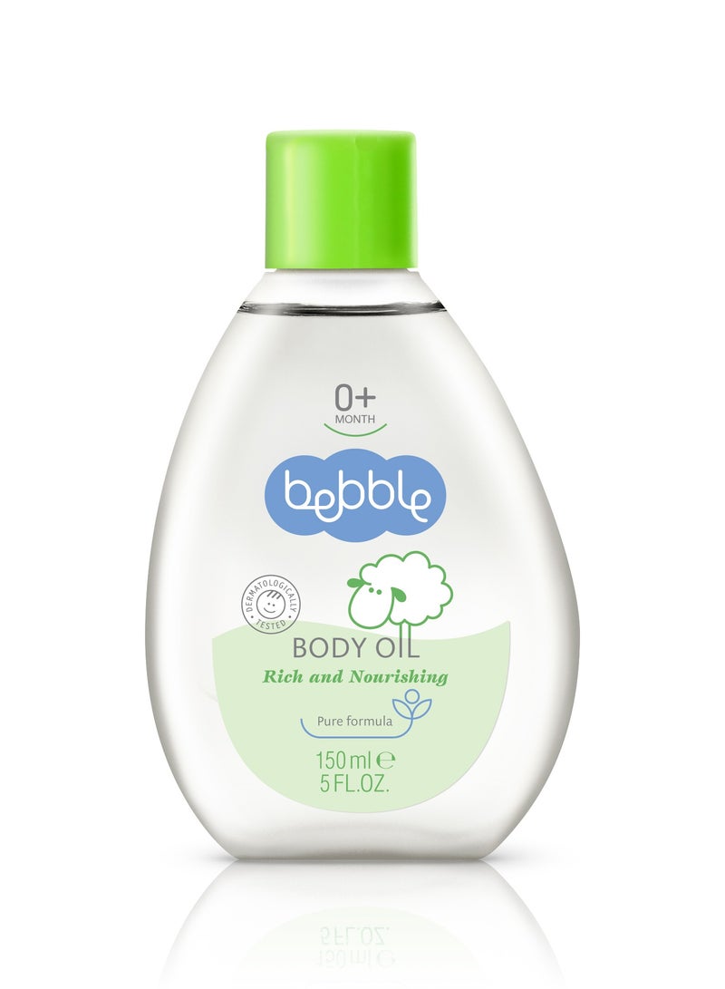 bebble زيت جسم بيبل لافينا للأطفال 150 مل