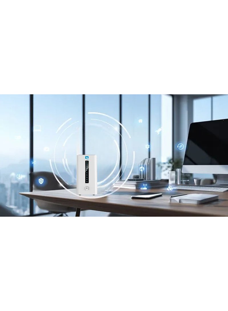 موبايلي راوتر Air Fiber 5G مع سرعة عالية Wi-Fi6 AX3000 مزدوج النطاق | اتصال عالي السرعة 5G يصل إلى 3.4Gbps سرعة تنزيل | الاتصال حتى 128 جهاز | يدعم شبكة موبايلي فقط | DWR-3000M/MOB - Image 3
