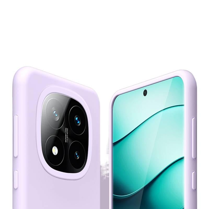 LS غطاء واقي، أخضر، مقاوم للصدمات لـ Redmi Note 14، مقاوم للاتساخ، سيليكون من السيليكون باللون الأخضر باللون الأحمر - Image 3