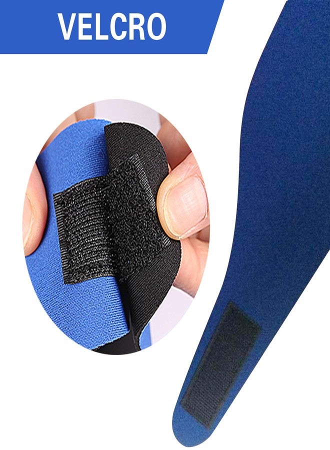 JINGHANGER 3PCS Dog Swim Cap Plugs, Waterproof Dog Bath Cap Ear Covers for Ear Protection for Bath, Swimming, Pet Grooming -Supply for Small Medium Large Dogs Puppies, Blue - Image 4