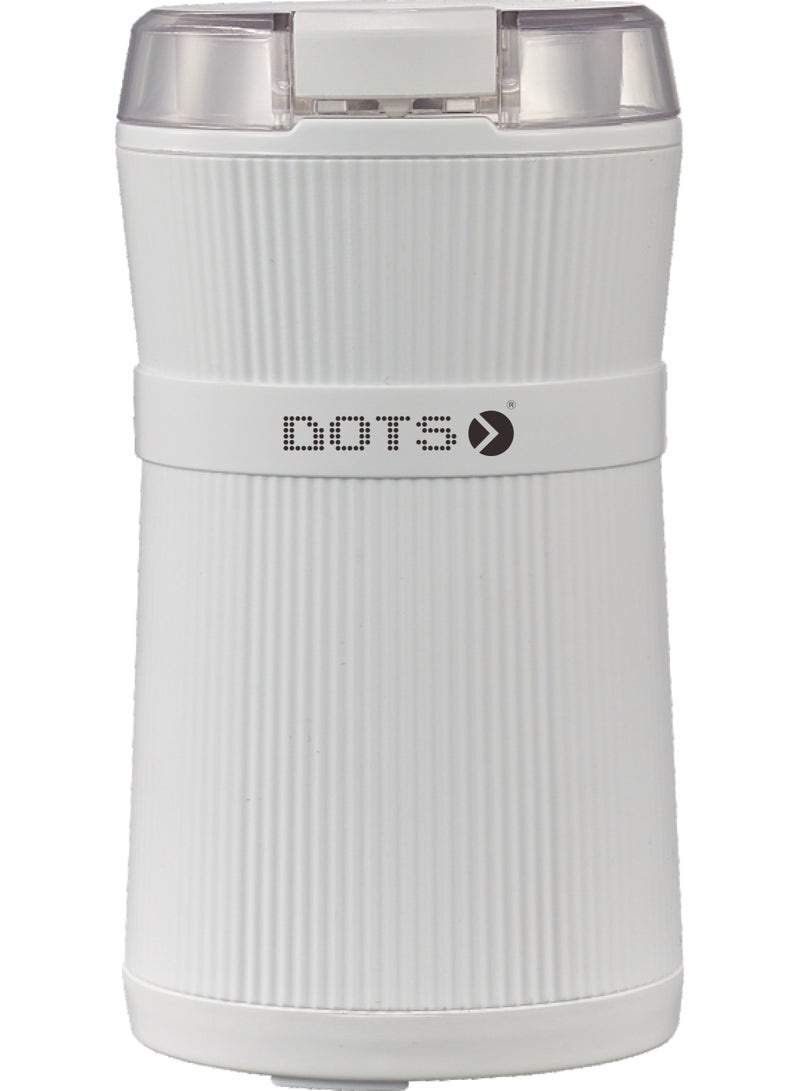 دوتس مطحنة القهوة من دوتس، 50 غرام، نصل من الستانلس ستيل، نظام قفل امان 200 واط، CG-01W - Image 5