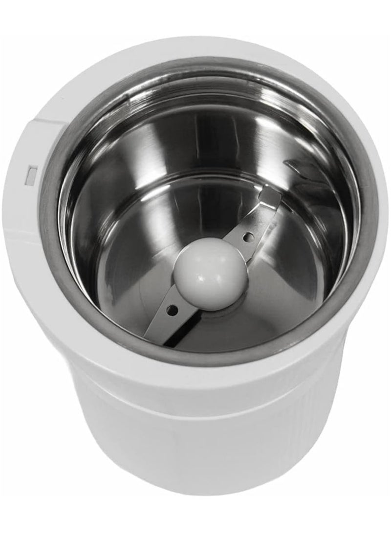 دوتس مطحنة القهوة من دوتس، 50 غرام، نصل من الستانلس ستيل، نظام قفل امان 200 واط، CG-01W - Image 2