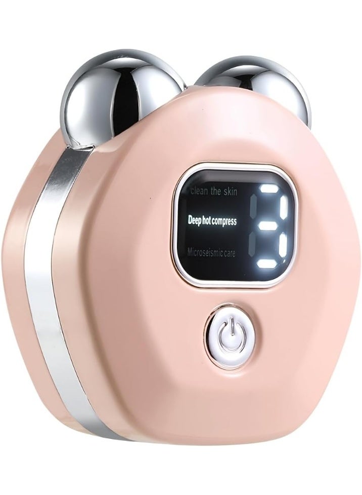 U-shaped microcurrent electric facial massager for skin tightening and double chin reduction - Image 3