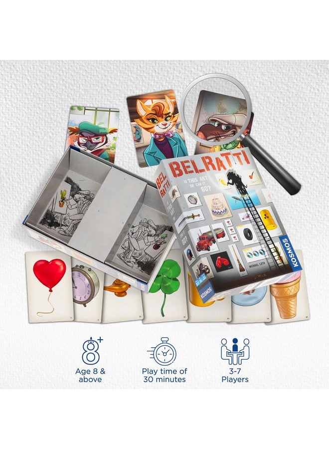 Thames & Kosmos Belratti | Party Game | Family Game | 3-7 Players | Ages 8+ | Picture Game - Image 2