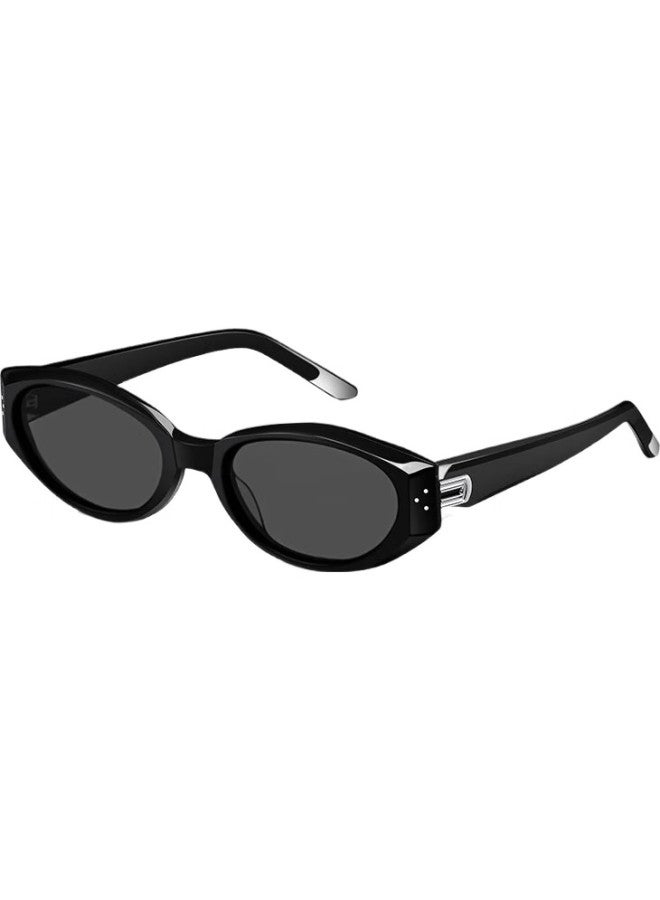 (Loho) New Retro Gm Small Frame Sunglasses Women Fashion Cat Eye Dada Uv Protection Men'S Mountaineering Goggles