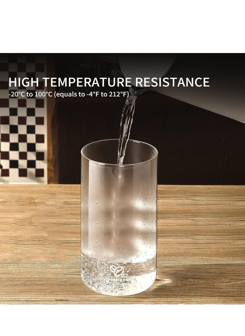 Coffee Can with High Quality Glass - Sealed coffee container with one-way CO2 valve and freshness tracker, perfect for coffee bean storage, 57 oz large capacity