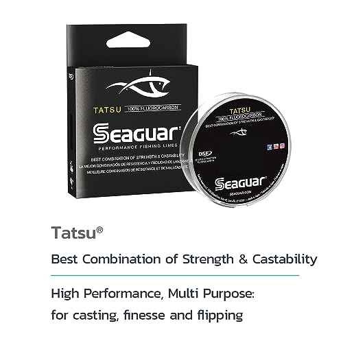 Seaguar Tatsu 100 Fluorocarbon Fishing Line DSF 20lbs 1000yds Break StrengthLength 20TS1000 - Image 3
