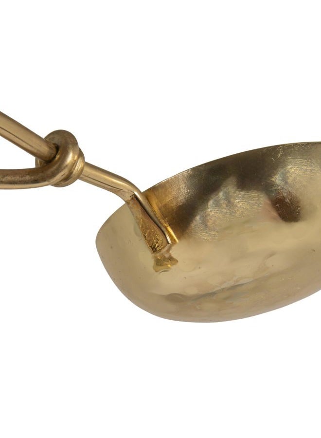 Creative Co-op Forged Steel Measuring Scoops, Gold, Set of 4 - Image 3