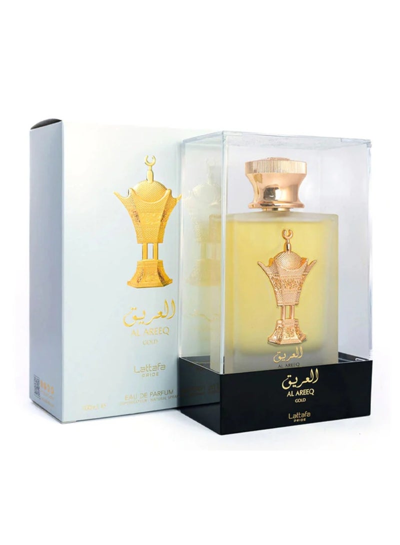 Lattafa PRIDE Al Areeq Gold Unisex EDP 100ml - Image 1