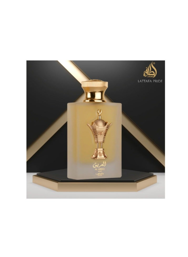 Lattafa PRIDE Al Areeq Gold Unisex EDP 100ml - Image 4