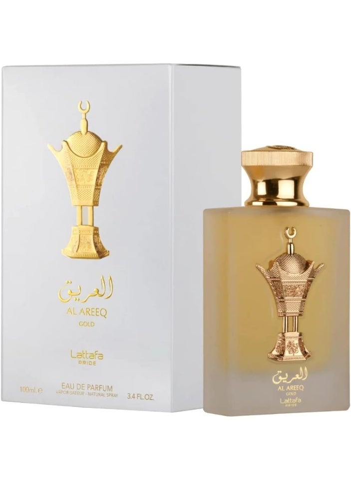 Lattafa PRIDE Al Areeq Gold Unisex EDP 100ml - Image 2
