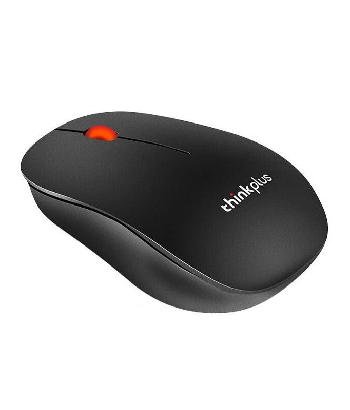 لينوفو ThinkPlus M80 Wireless Mouse, 1600 DPI, 2.4GHz, 10m Range, Black black - Image 2