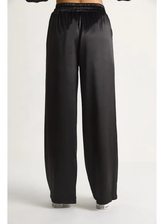Ginger Satin Wide Leg Pants