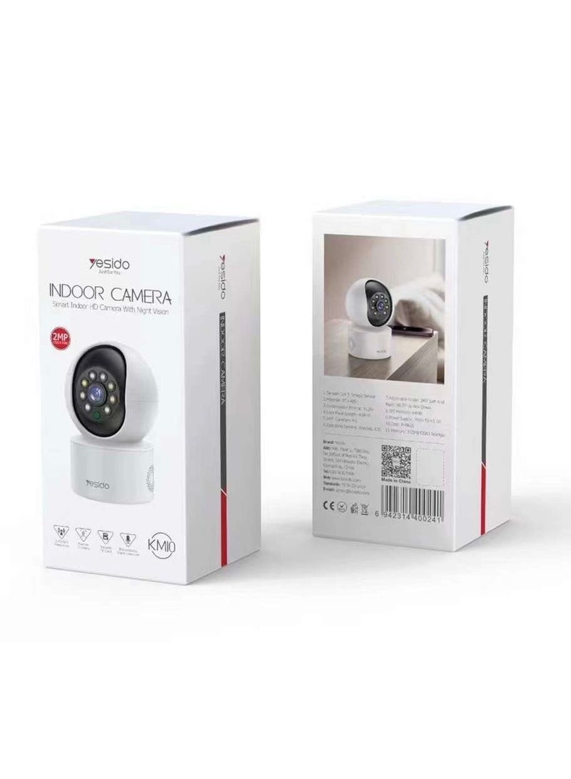 Yesido KM10 Home Monitor 2.0MP Full Color Day And Night Smart Indoor Camera - Image 1