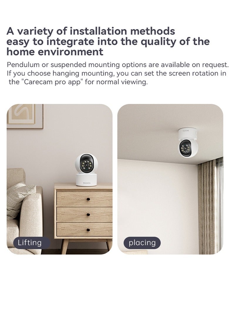 Yesido KM10 Home Monitor 2.0MP Full Color Day And Night Smart Indoor Camera - Image 4