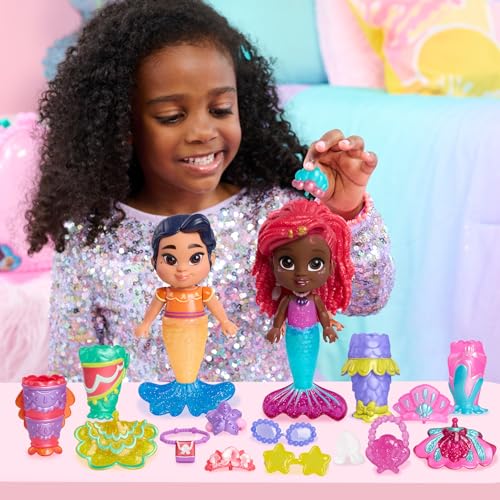 Just Play Disney Junior Ariel Pop Tails Deluxe 75inch Doll and Accessories Set 19pieces Kids Toys for Ages 3 Up by Just Play - Image 5