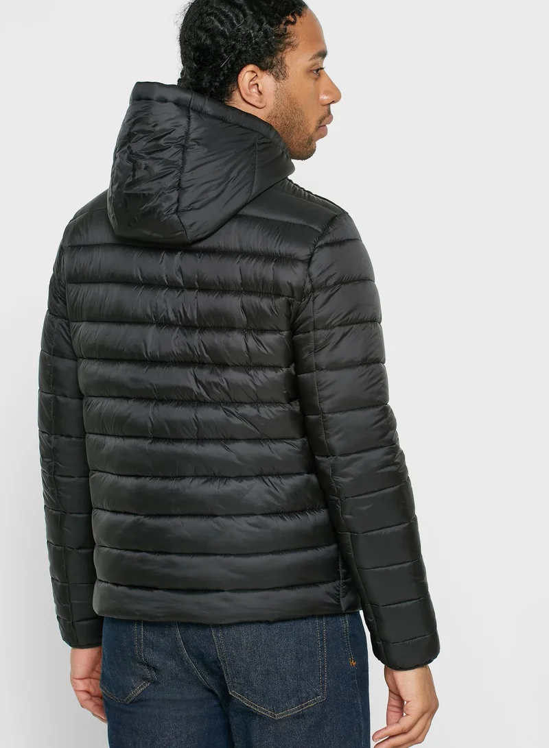 CALVIN KLEIN Logo Puffer Jacket