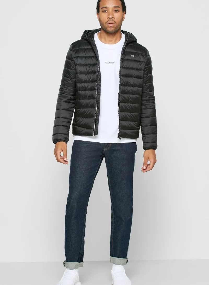 CALVIN KLEIN Logo Puffer Jacket