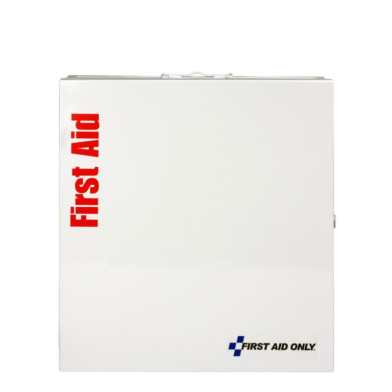 First Aid Only 746006 SmartCompliance 50Person ANSI 2021 A and OSHA Compliant First Aid Kit for Restaurant Kitchen Cafeteria and Other Food Service Venues Large Metal First Aid Cabinet - Image 4