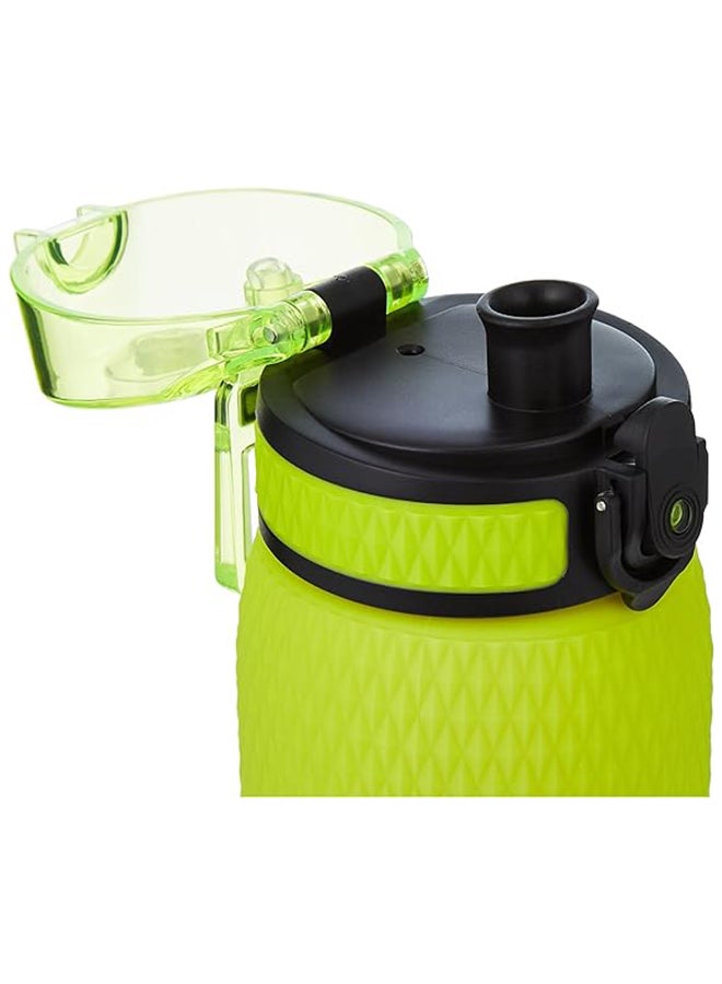 Uzspace 5056 Tritan Plastic Water Bottle, 500 ml Capacity, Green - Image 4