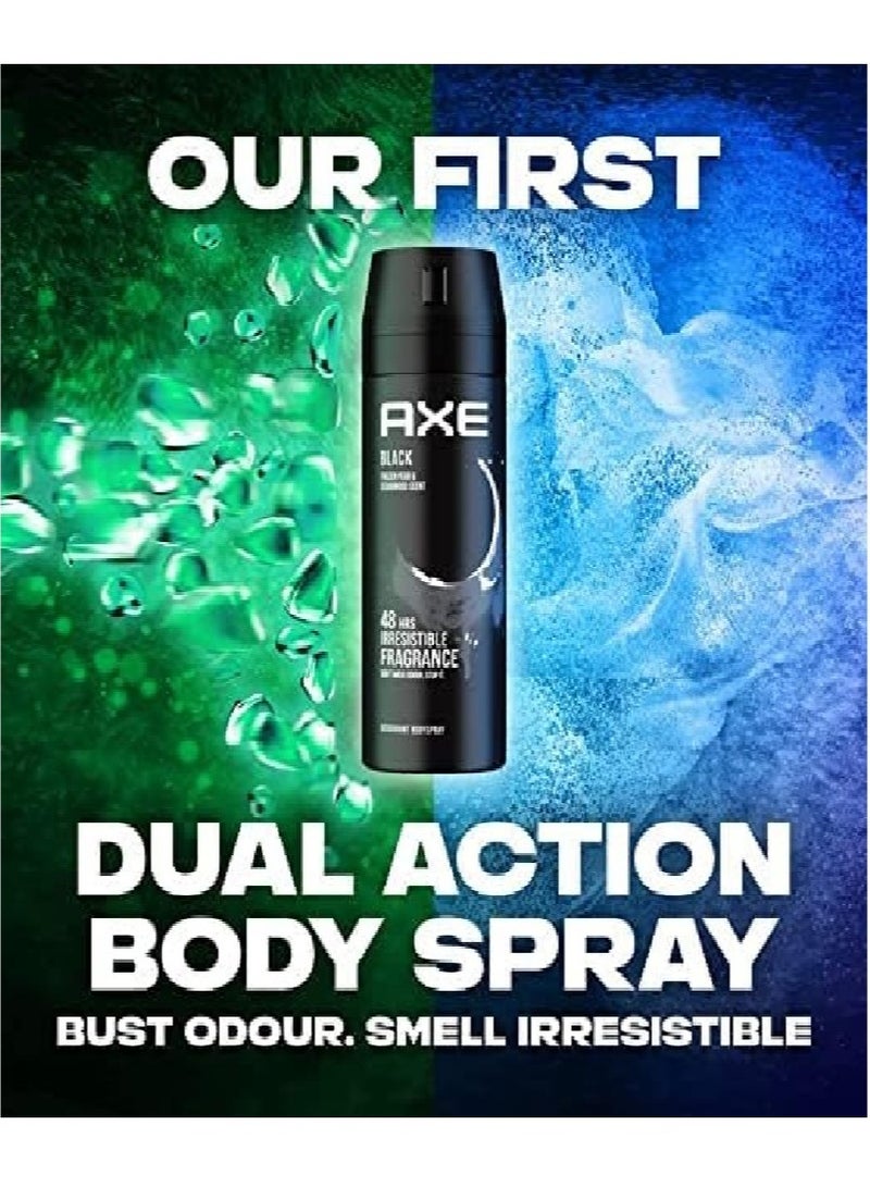 أكس بخاخ للجسم للرجال بلاك 150 مل - Image 3