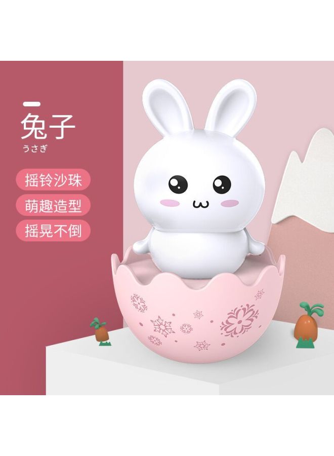 Dream High Shake Tone Same Desktop Decompression Tumbler Children's Early Education Educational Toy Baby Penguin Cute Rabbit Chick Rattle - Image 1