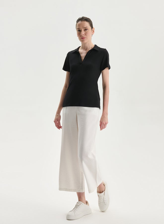 LC WAIKIKI Polo Neck Plain Women's Body - Image 2