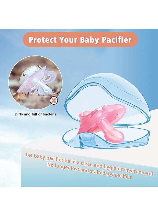 Smlpuame 4pcs Pacifier Box（Blue） - Image 2