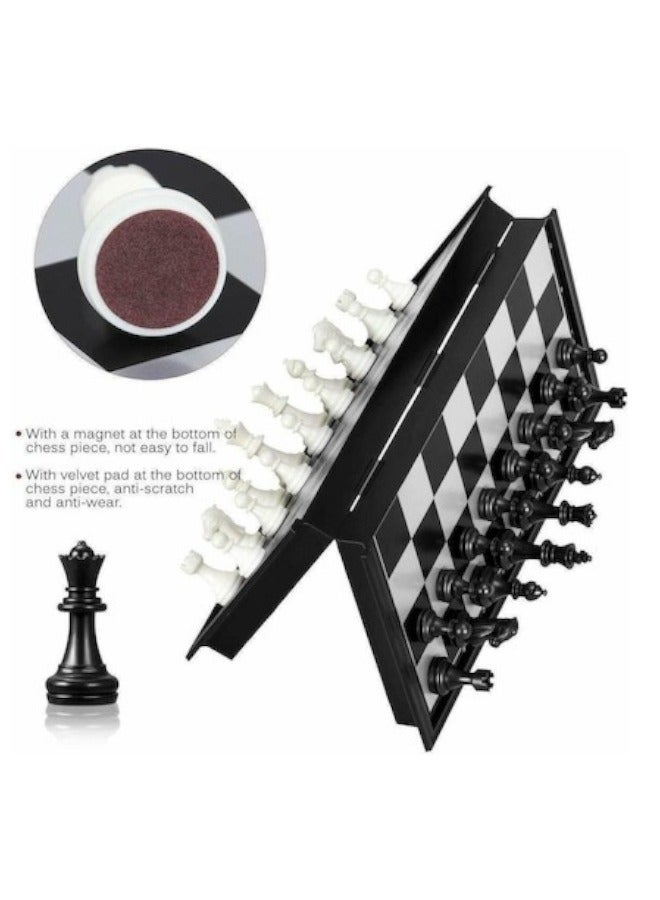 مجموعة لعبة الشطرنج المغناطيسية والقابلة للطي - Image 4