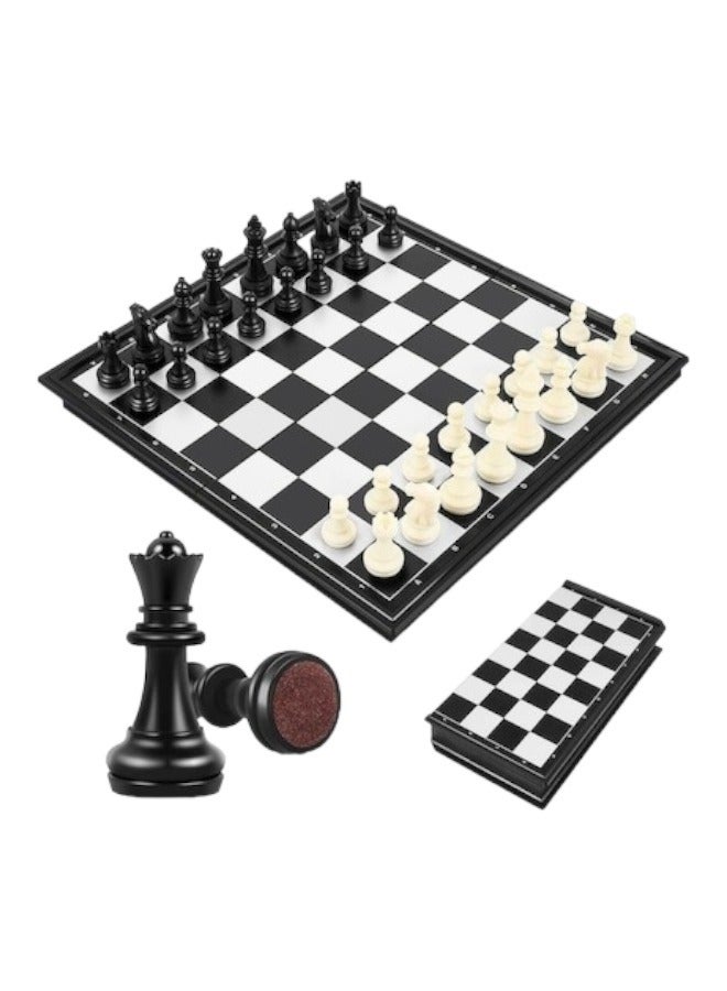 مجموعة لعبة الشطرنج المغناطيسية والقابلة للطي - Image 1