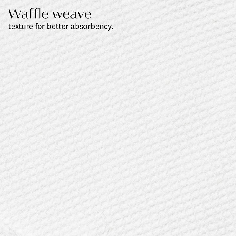 T3 Luxe Turban Towel | Soft Microfiber Material, Waffle Texture, Tapered Design, Comfortable Fit forMost Hair Lengths - Image 4